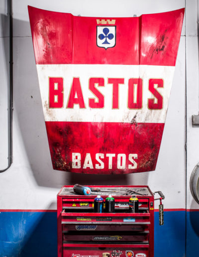 Photo Capot : Porsche - Bastos