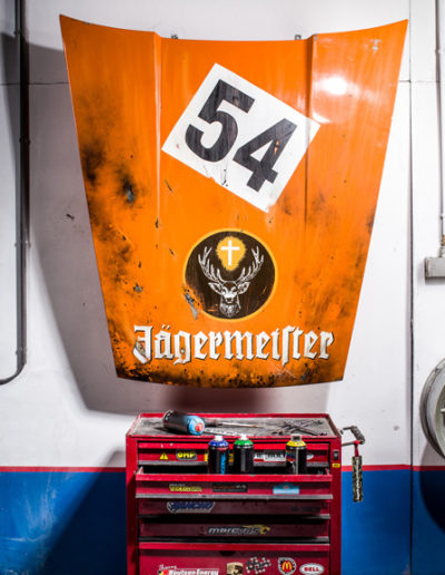 Photo Capot : Porsche - 54 Jaegermaster