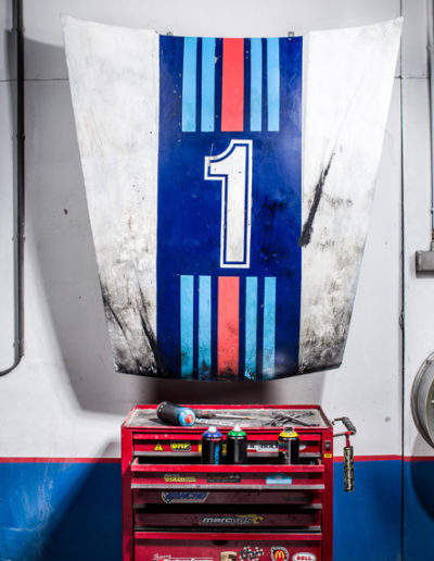 Photo Capot : Porsche - 1 Martini