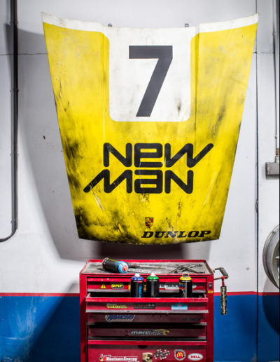 Photo Capot : Porsche - 7 Newman