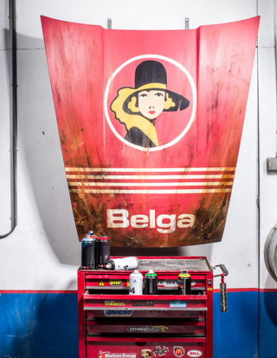 Photo Capot : Porsche - Belga
