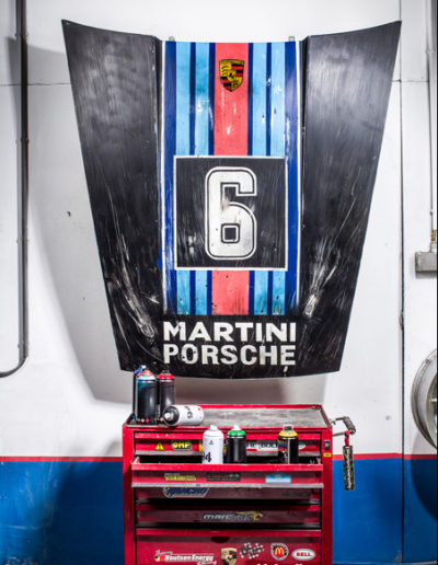 Photo Capot : Porsche - 6 Martini