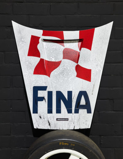 Photo Capot : Mc Laren - Fina