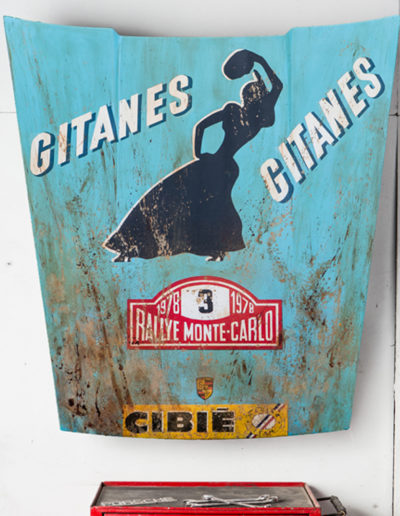 Photo Capot : Porsche - 3 Gitanes