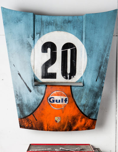 Photo Capot : Porsche - 20 Gulf
