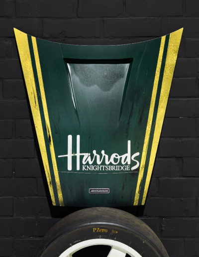 Photo Capot : Mc Laren - Harrods Knightbridge